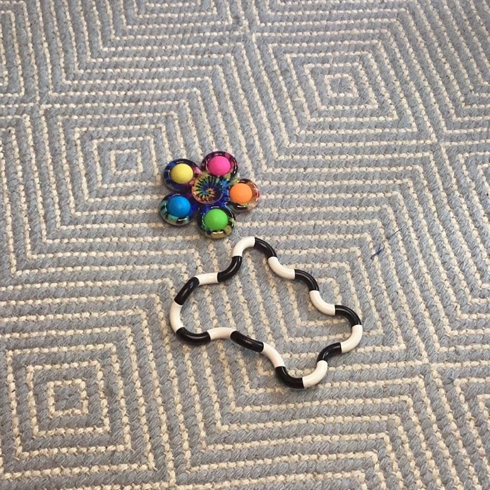 Fidget spinner pop it and tangle